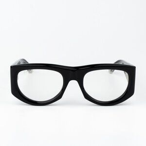 Gucci Women Sunglasses Black Transparent Rectangular GG1917S 002 BRAND NEW